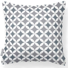 Outdoor Garden Waterproof Cushion - Bahia - Mustard And Grey 50 x 50 cm by Izabela Peters