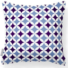Outdoor Garden Waterproof Cushion - Bahia - Mustard And Grey 50 x 50 cm by Izabela Peters