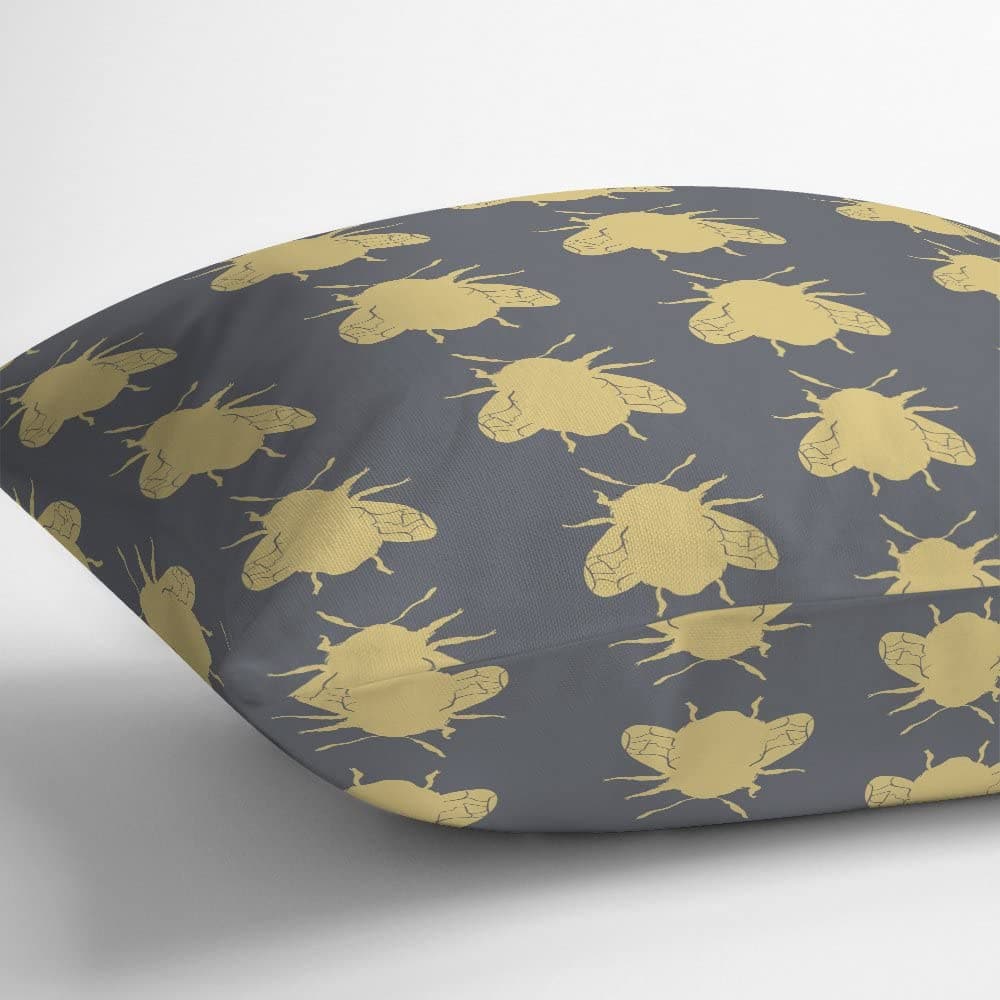 Outdoor Garden Waterproof Cushion - Bees  Izabela Peters   