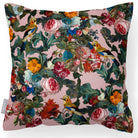 Outdoor Garden Waterproof Cushion - Birds In Paradise - Rosewater 45 x 45 cm by Izabela Peters
