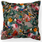 Outdoor Garden Waterproof Cushion - Birds In Paradise - Dovedale Stone 45 x 45 cm by Izabela Peters