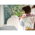 Outdoor Garden Waterproof Cushion - Cat - 40 x 40 cm by Izabela Peters