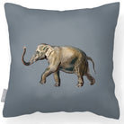 Outdoor Garden Waterproof Cushion - Elephant - French Grey 45 x 45 cm by Izabela Peters