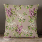 Outdoor Garden Waterproof Cushion - Evening Garden - Taupe 50 x 50 cm by Izabela Peters