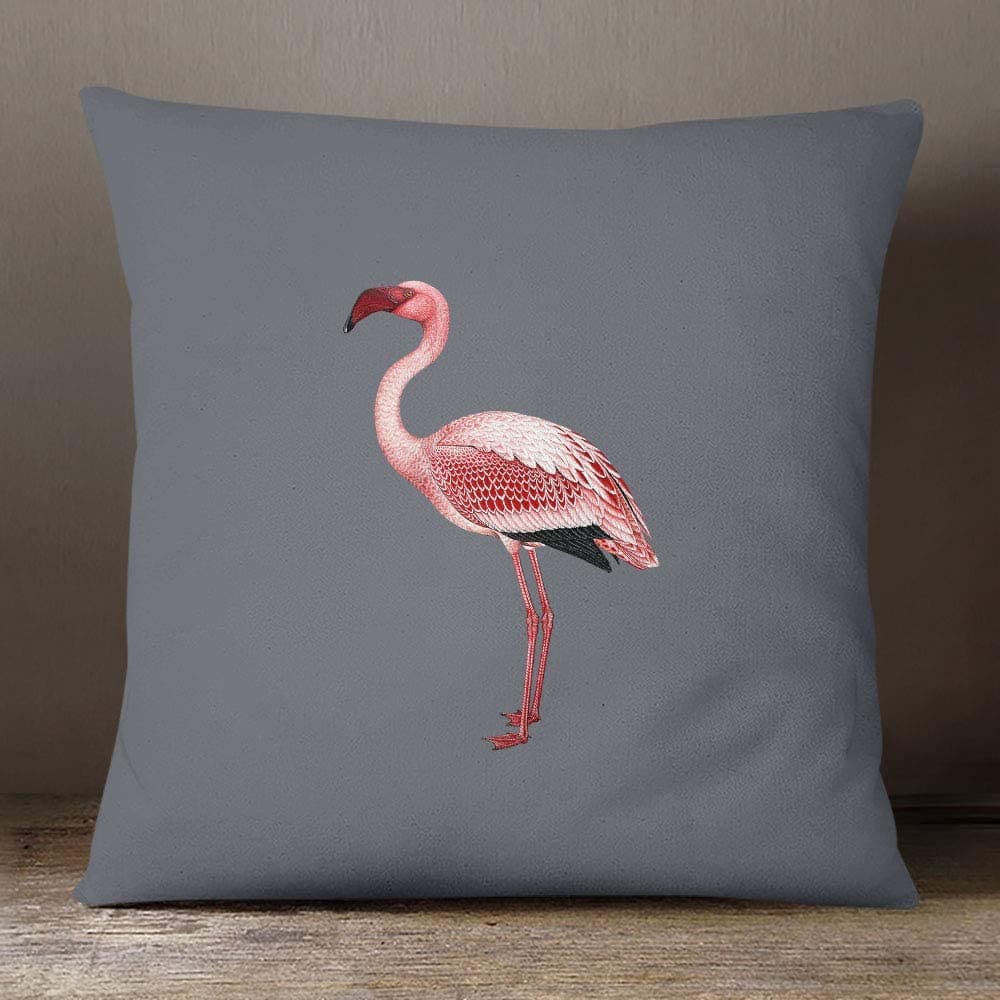 Outdoor Garden Waterproof Cushion - Flamingo Luxury Outdoor Cushions Izabela Peters   
