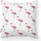 Outdoor Garden Waterproof Cushion - Flamingos - White 50 x 50 cm by Izabela Peters