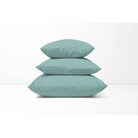 Outdoor Garden Waterproof Cushion - Flora and Fauna Flamingo - Blue Surf 45 x 45 cm by Izabela Peters