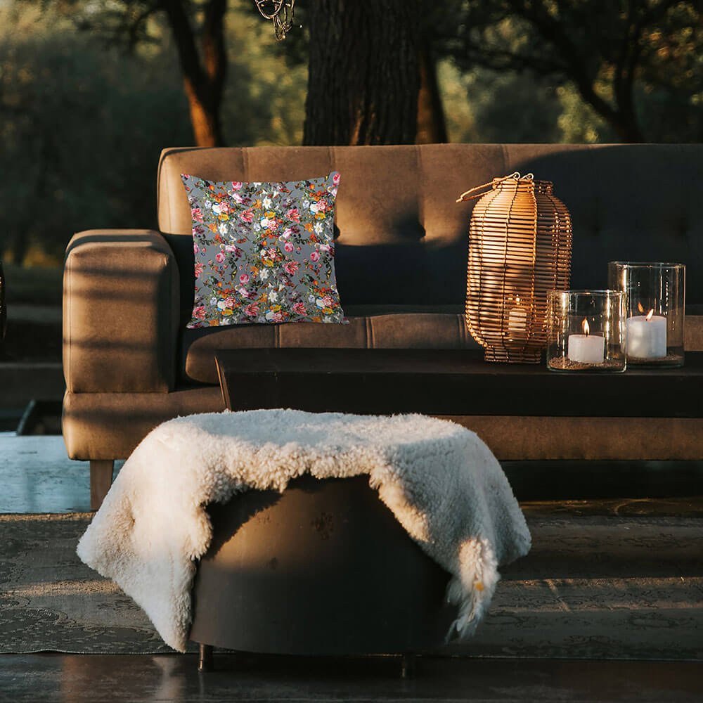 Outdoor Garden Waterproof Cushion - Floral Dream  Izabela Peters   