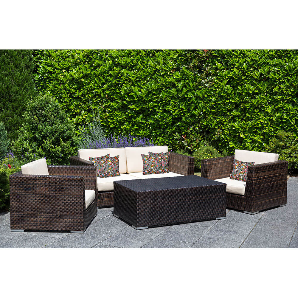 Outdoor Garden Waterproof Cushion - Floral Dream  Izabela Peters   