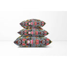 Outdoor Garden Waterproof Cushion - Floral Dream - French Grey 45 x 45 cm by Izabela Peters