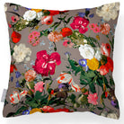 Outdoor Garden Waterproof Cushion - Garden Bouquet - Dovedale Stone 45 x 45 cm by Izabela Peters
