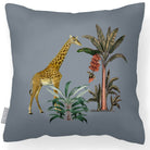 Outdoor Garden Waterproof Cushion - Giraffe - French Grey 45 x 45 cm by Izabela Peters