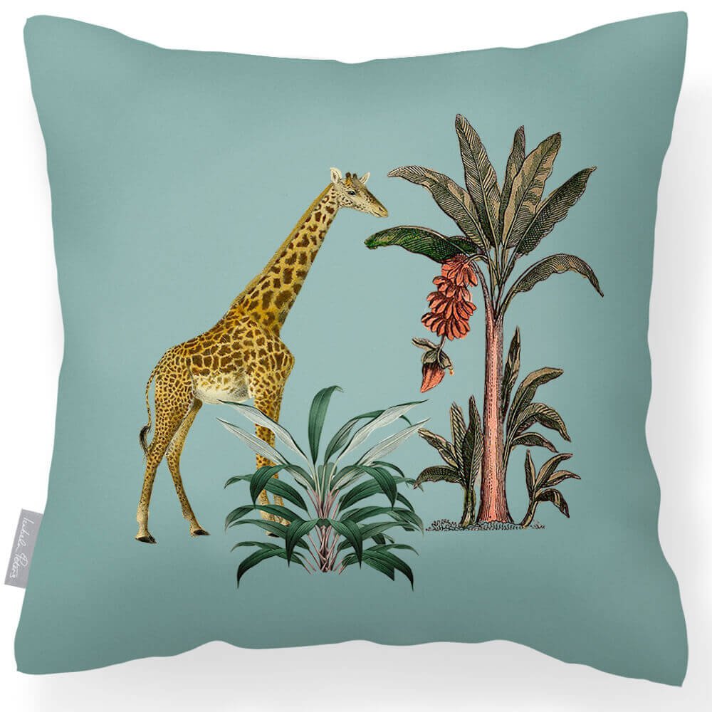 Outdoor Garden Waterproof Cushion - Giraffe  Izabela Peters Blue Surf 40 x 40 cm 