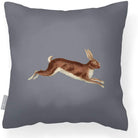 Outdoor Garden Waterproof Cushion - Hare - Grey 50 x 50 cm by Izabela Peters