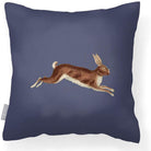 Outdoor Garden Waterproof Cushion - Hare - Graphite 43 x 43 cm by Izabela Peters