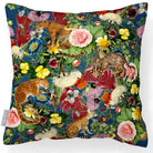 Outdoor Garden Waterproof Cushion - Junglescape - Estate Blue 45 x 45 cm by Izabela Peters