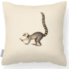 Outdoor Garden Waterproof Cushion - Lemur - Ivory Cream 45 x 45 cm by Izabela Peters