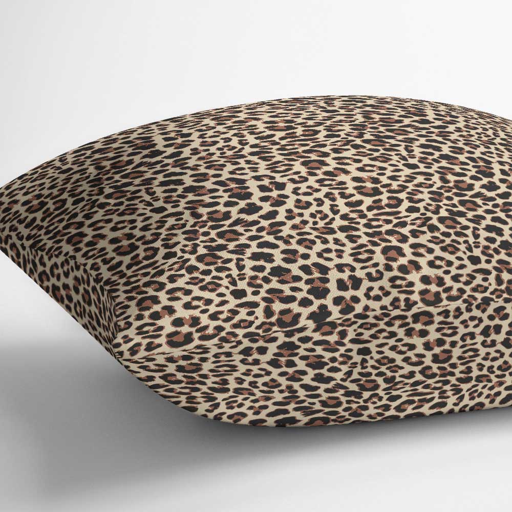 Outdoor Garden Waterproof Cushion - Leopard Print Luxury Outdoor Cushions Izabela Peters   