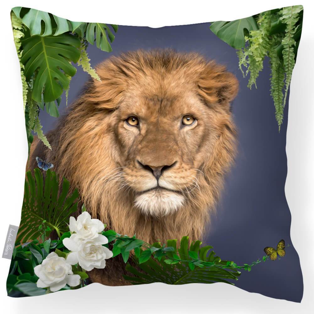 Outdoor Garden Waterproof Cushion - Lion King  Izabela Peters   