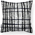 Outdoor Garden Waterproof Cushion - Manhattan - Storm Grey 50 x 50 cm by Izabela Peters