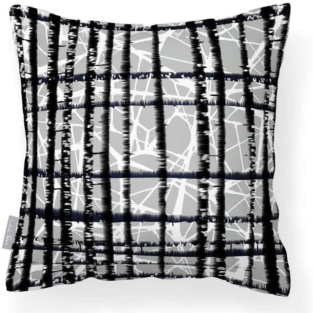 Outdoor Garden Waterproof Cushion - Manhattan  Izabela Peters Storm Grey 40 x 40 cm 