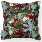 Outdoor Garden Waterproof Cushion - Manor House Garden - Blue Surf 45 x 45 cm by Izabela Peters