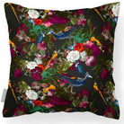 Outdoor Garden Waterproof Cushion - Manor House Garden - Charcoal 45 x 45 cm by Izabela Peters