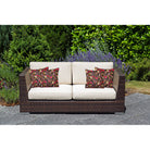Outdoor Garden Waterproof Cushion - Monkey Puzzle - Italian Grape 45 x 45 cm by Izabela Peters
