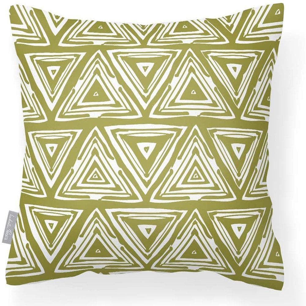 Outdoor Garden Waterproof Cushion - Monterey - Golden Lime 50 x 50 cm by Izabela Peters