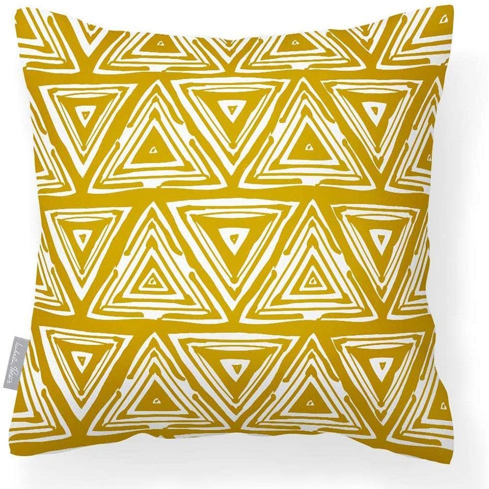 Outdoor Garden Waterproof Cushion - Monterey - Mustard 50 x 50 cm by Izabela Peters