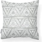 Outdoor Garden Waterproof Cushion - Monterey - Storm Grey 50 x 50 cm by Izabela Peters