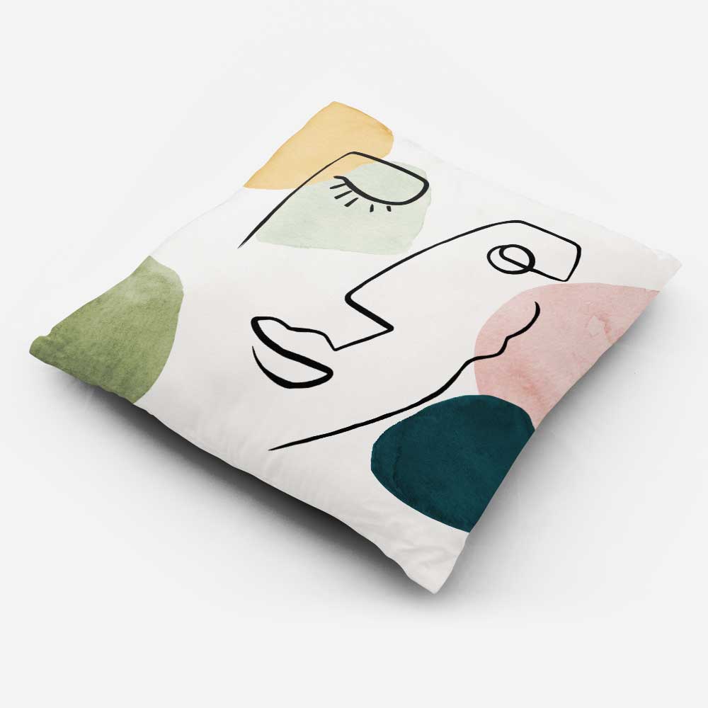 Outdoor Garden Waterproof Cushion - Open Face - 40 x 40 cm by Izabela Peters