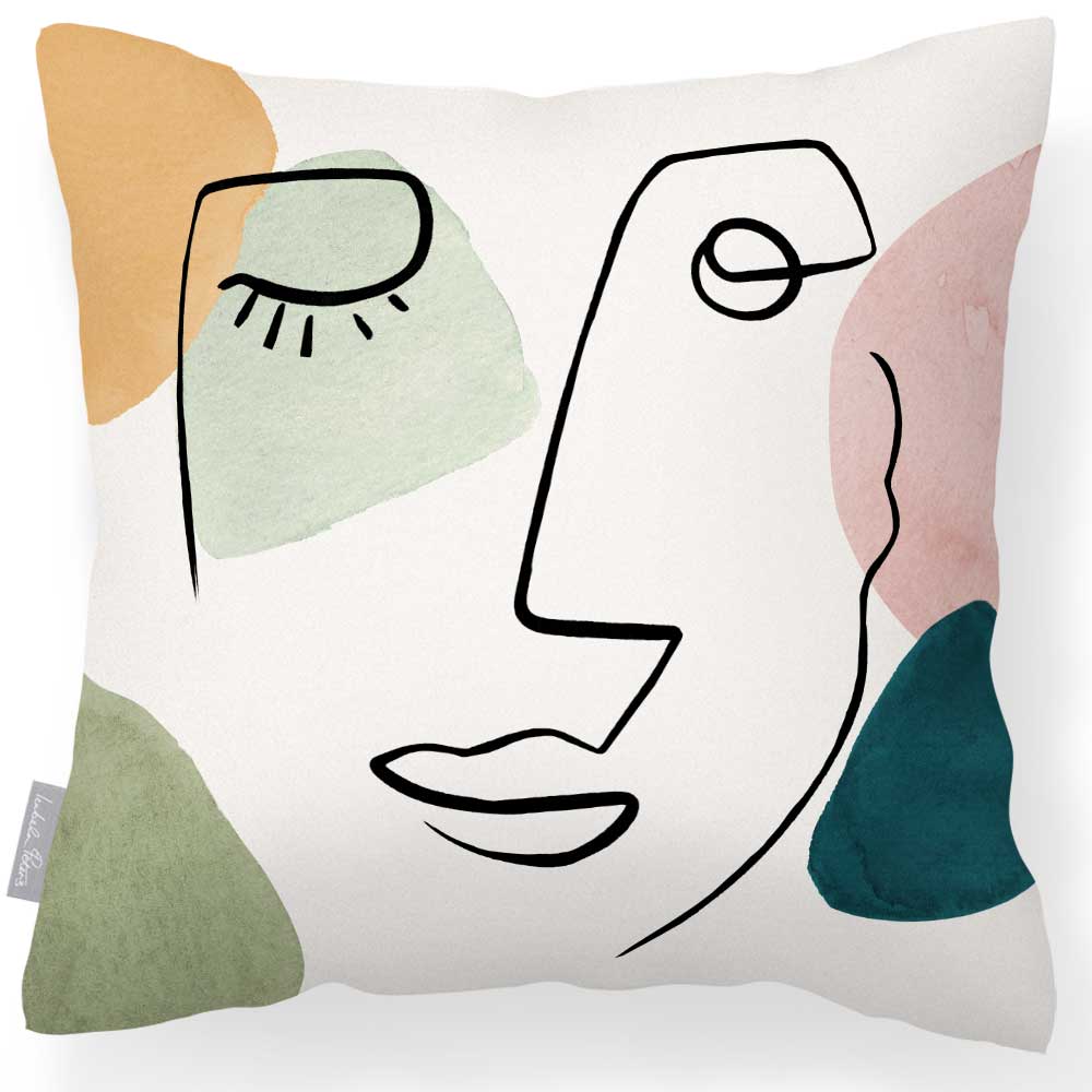 Outdoor Garden Waterproof Cushion - Open Face - 40 x 40 cm by Izabela Peters
