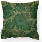 Outdoor Garden Waterproof Cushion - Palm Leaf - Sage 50 x 50 cm by Izabela Peters