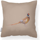 Outdoor Garden Waterproof Cushion - Pheasant - Taupe 50 x 50 cm by Izabela Peters