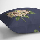 Outdoor Garden Waterproof Cushion - Rhododendron - Graphite 43 x 43 cm by Izabela Peters