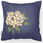 Outdoor Garden Waterproof Cushion - Rhododendron - Graphite 43 x 43 cm by Izabela Peters