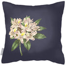 Outdoor Garden Waterproof Cushion - Rhododendron - Graphite 50 x 50 cm by Izabela Peters