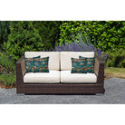 Safari Voyage | Outdoor Garden Waterproof Cushion - Teal 45 x 45 cm by Izabela Peters