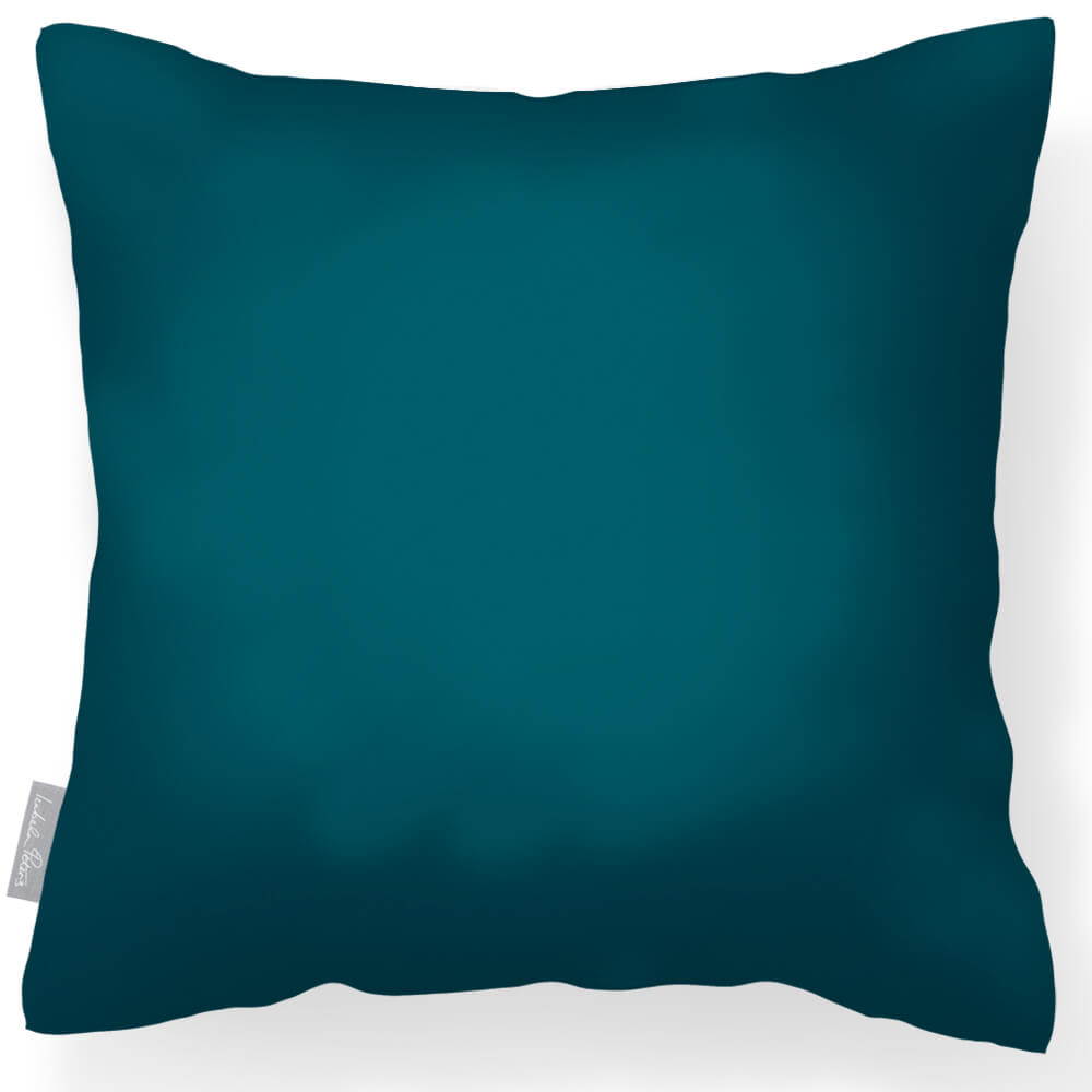 Outdoor Garden Waterproof Cushion - Signature Colours  Izabela Peters Teal 40 x 40 cm 