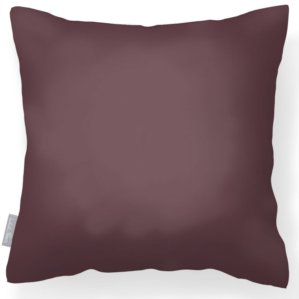 Outdoor Garden Waterproof Cushion - Signature Colours - Italian Grape 45 x 45 cm by Izabela Peters