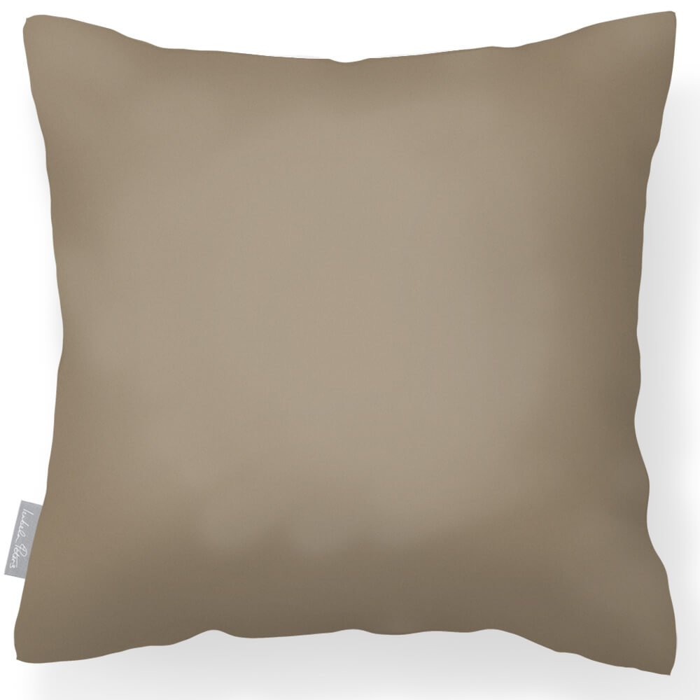 Outdoor Garden Waterproof Cushion - Signature Colours - Taupe 50 x 50 cm by Izabela Peters