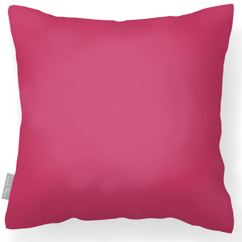 Outdoor Garden Waterproof Cushion - Signature Colours - Pink 50 x 50 cm by Izabela Peters