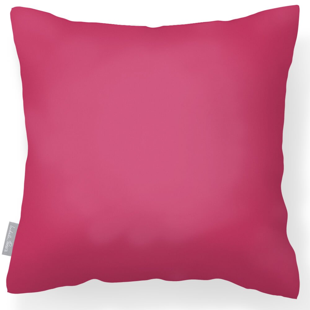 Outdoor Garden Waterproof Cushion - Signature Colours  Izabela Peters Pink 40 x 40 cm 