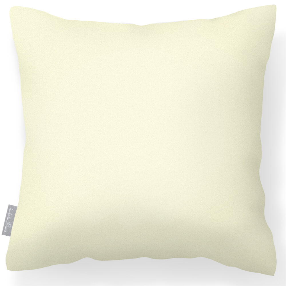 Outdoor Garden Waterproof Cushion - Signature Colours - Ivory Cream 45 x 45 cm by Izabela Peters