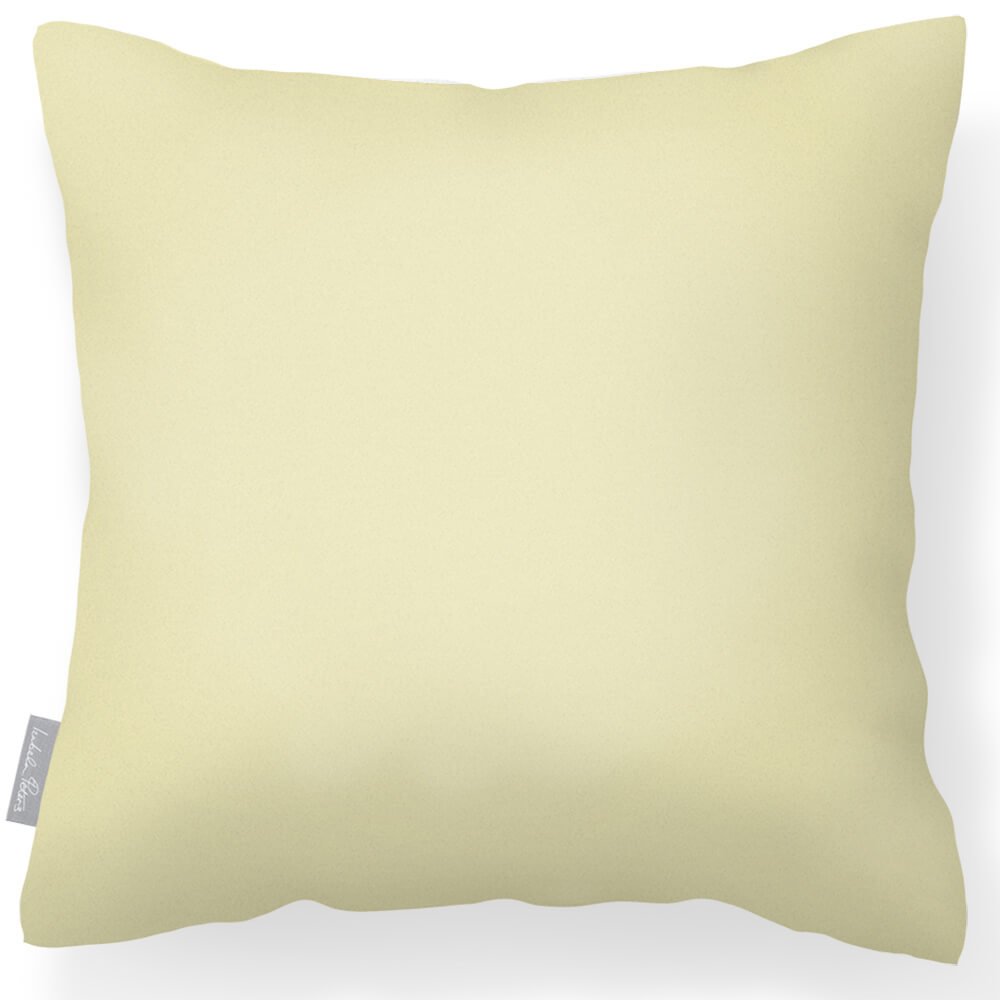 Outdoor Garden Waterproof Cushion - Signature Colours - Cream 50 x 50 cm by Izabela Peters