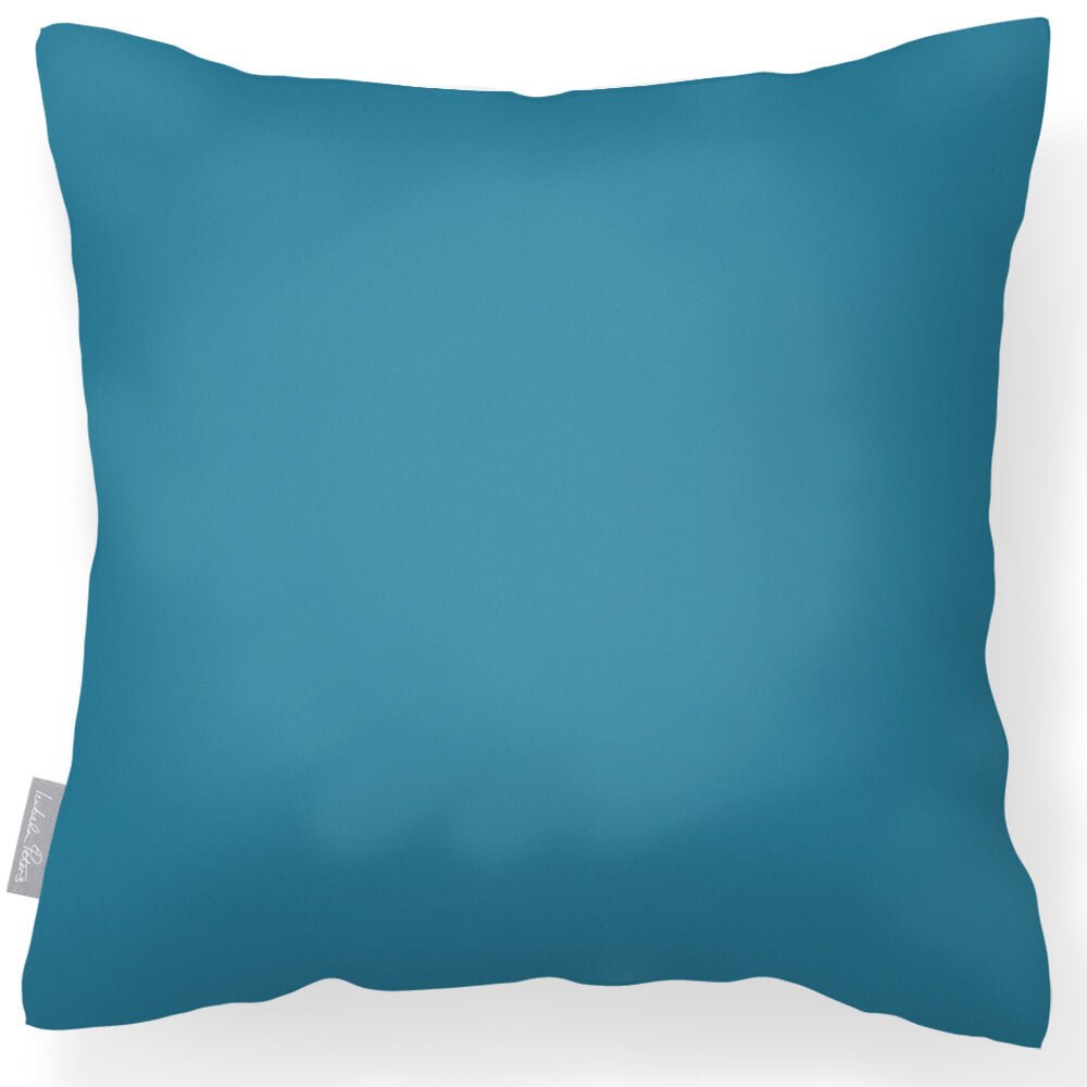 Outdoor Garden Waterproof Cushion - Signature Colours - Prussian Blue 50 x 50 cm by Izabela Peters