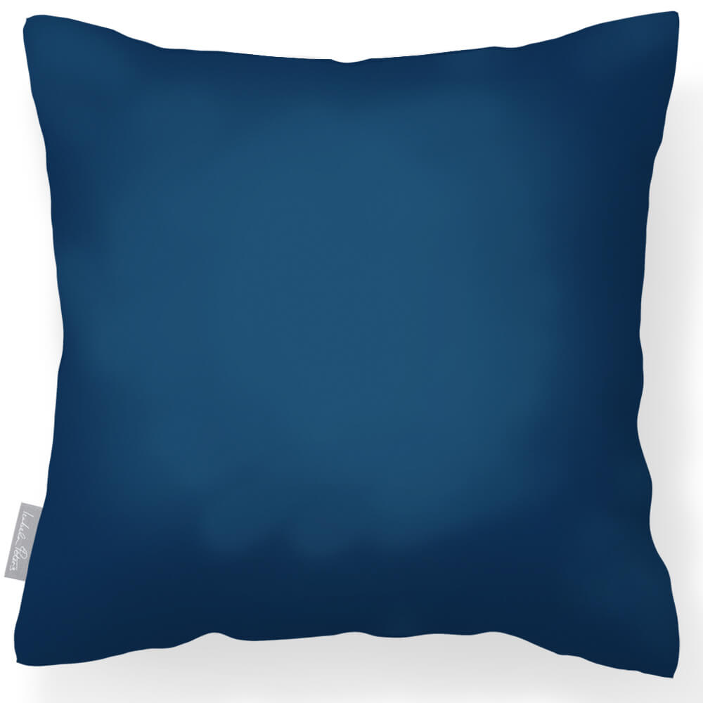 Outdoor Garden Waterproof Cushion - Signature Colours  Izabela Peters Estate Blue 40 x 40 cm 
