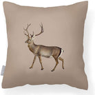 Outdoor Garden Waterproof Cushion - Stag - Taupe 50 x 50 cm by Izabela Peters
