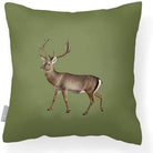 Outdoor Garden Waterproof Cushion - Stag - Sage 50 x 50 cm by Izabela Peters